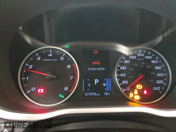 2019 Mitsubishi Eclipse Cross LE with VIN JA4AT4AA6KZ602873, listed as a Copart auction lot 53036235 with 127,476 mi miles and Clean title. Bid and sale history available at DreamBid. Image 9.