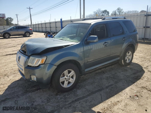 2010 Mercury Mariner Hybrid with VIN 4M2CN2K35AKJ14268, listed as a Copart auction lot 48692695 with 188,342 mi miles and Salvage Title. Bid and sale history available at carsss.com. Image 1.