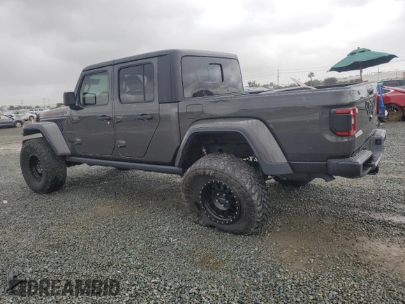 2021 Jeep Gladiator Sport S with VIN 1C6JJTAG0ML508141, listed as a Copart auction lot 48890065 with 44,583 mi miles and Salvage title. Bid and sale history available at DreamBid. Image 2.
