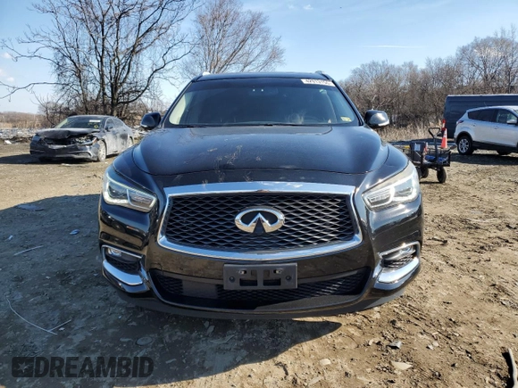 2018 Infiniti QX60 with VIN 5N1DL0MM1JC504459, listed as a Copart auction lot 42913155 with 125,869 mi miles and Salvage Title. Bid and sale history available at carsss.com. Image 5.