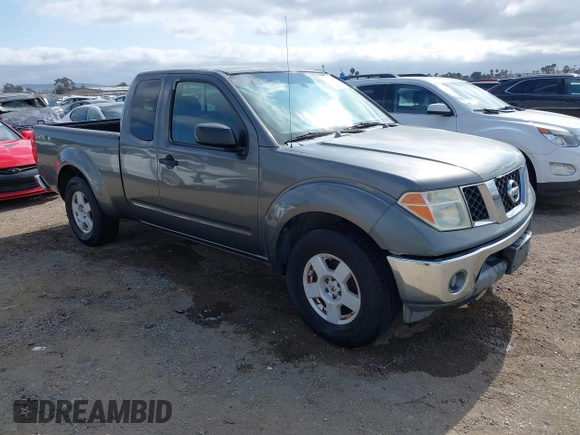 2005 Nissan Frontier SE with VIN 1N6AD06U65C423722, listed as a IAAI auction lot 42184297 with 239,565 mi miles and . Bid and sale history available at DreamBid. Image 1.