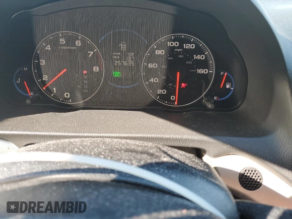 2004 Acura TSX w/Navigation with VIN JH4CL96964C042030, listed as a Copart auction lot 53774615 with 257,635 mi miles and Salvage title. Bid and sale history available at DreamBid. Image 9.