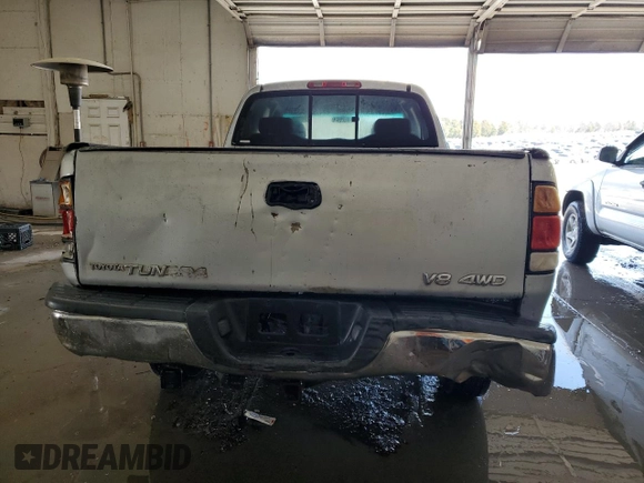 2000 Toyota Tundra SR5 with VIN 5TBBT4419YS049998, listed as a Copart auction lot 48729415 with 427,311 mi miles and Salvage Title. Bid and sale history available at DreamBid. Image 6.