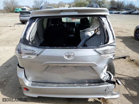 2015 Toyota Sienna SE with VIN 5TDXK3DC0FS557074, listed as a Copart auction lot 51271225 with 117,194 mi miles and Clean Title. Bid and sale history available at carsss.com. Image 7.