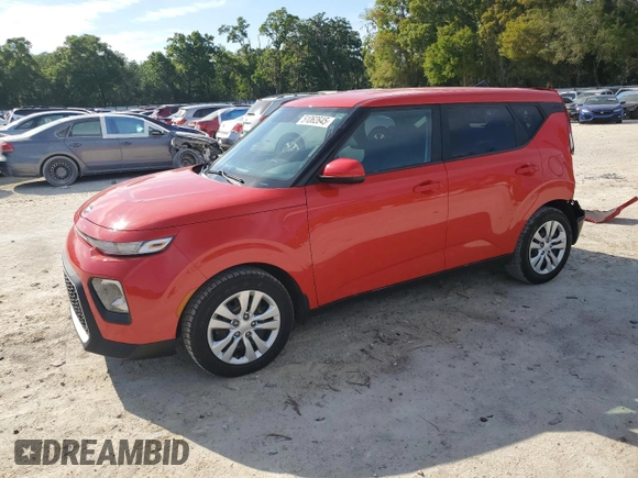2020 Kia Soul LX with VIN KNDJ23AU7L7120911, listed as a Copart auction lot 51062645 with 86,711 mi miles and Salvage Title. Bid and sale history available at carsss.com. Image 1.