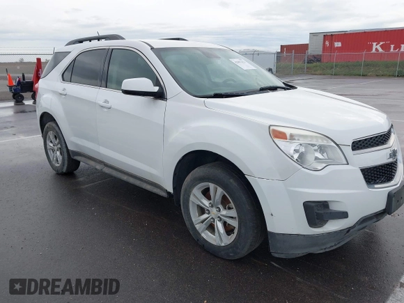 2014 Chevrolet Equinox LT z VIN 1GNALBEK2EZ138070, wystawiony jako IAAI lot #42091423 z przebiegiem 138 157 mil mil oraz . Historia ofert i sprzedaży dostępna na DreamBid. Obrazek 1.