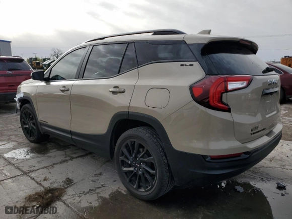 2023 GMC Terrain SLE with VIN 3GKALMEG5PL121472, listed as a Copart auction lot 51605625 with 19,261 mi miles and Salvage Title. Bid and sale history available at carsss.com. Image 2.
