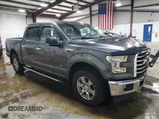2017 Ford F-150 XL with VIN 1FTEW1EP5HFB19879, listed as a Copart auction lot 60962045 with 96,633 mi miles and Salvage title. Bid and sale history available at DreamBid. Image 4.