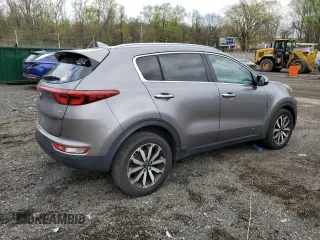 2019 Kia Sportage EX with VIN KNDPNCACXK7542002, listed as a Copart auction lot 53249515 with 110,708 mi miles and Salvage title. Bid and sale history available at DreamBid. Image 3.