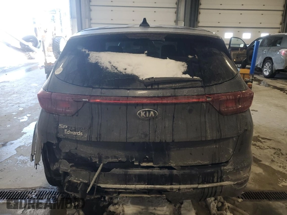 2022 Kia Sportage LX with VIN KNDPMCAC2N7965440, listed as a Copart auction lot 46082405 with 44,592 mi miles and Salvage Title. Bid and sale history available at DreamBid. Image 6.