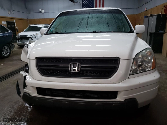 2005 Honda Pilot EX-L with NAVI with VIN 2HKYF18755H549731, listed as a Copart auction lot 48606165 with 200,642 mi miles and Clean Title. Bid and sale history available at carsss.com. Image 5.