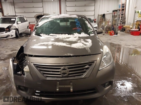 2014 Nissan Versa SV with VIN 3N1CN7AP2EK455471, listed as a IAAI auction lot 41585696 with 167,366 mi miles. Bid and sale history available at carsss.com. Image 12.