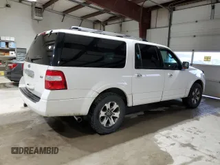 2011 Ford Expedition Max Limited with VIN 1FMJK2A58BEF11235, listed as a Copart auction lot 47789655 with 185,278 mi miles and Salvage title. Bid and sale history available at DreamBid. Image 3.