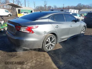 2018 Nissan Maxima SV with VIN 1N4AA6AP9JC402007, listed as a IAAI auction lot 41586817 with 145,870 mi miles. Bid and sale history available at carsss.com. Image 4.