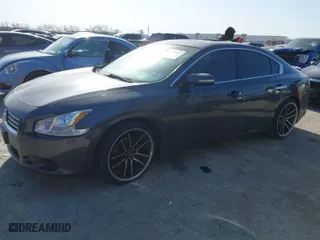 2012 Nissan Maxima 3.5 S with VIN 1N4AA5AP3CC857609, listed as a IAAI auction lot 41860181 with 158,968 mi miles. Bid and sale history available at carsss.com. Image 2.