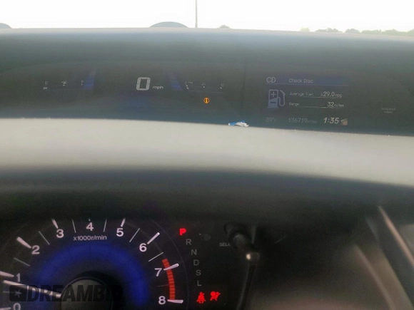 2014 Honda Civic EX-L with VIN 19XFB2F97EE014465, listed as a Copart auction lot 53872845 with 136,719 mi miles and Salvage Title. Bid and sale history available at DreamBid. Image 9.