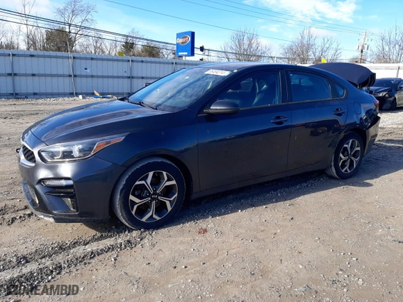 2020 Kia Forte LXS with VIN 3KPF24ADXLE251570, listed as a Copart auction lot 86494314 with 56,511 mi miles and Salvage Title. Bid and sale history available at carsss.com. Image 1.