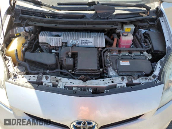 2014 Toyota Prius Four z VIN JTDKN3DU0E0379145, wystawiony jako Copart lot #53071185 z przebiegiem 185 077 mil mil oraz Szkoda całkowita • Salvage title. Historia ofert i sprzedaży dostępna na DreamBid. Obrazek 11.