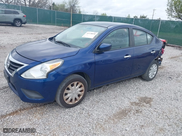 2019 Nissan Versa Sedan SV with VIN 3N1CN7AP3KL871325, listed as a IAAI auction lot 41170018 with 91,675 mi miles. Bid and sale history available at carsss.com. Image 17.