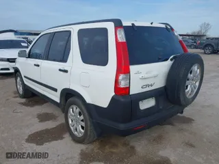 2006 Honda CR-V EX with VIN JHLRD68856C018853, listed as a IAAI auction lot 41907593 with 262,065 mi miles. Bid and sale history available at carsss.com. Image 3.