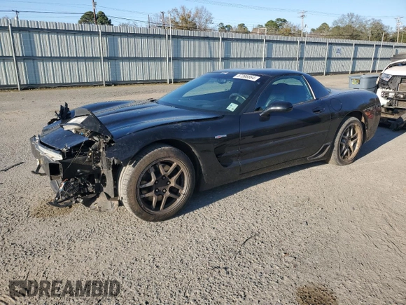 2004 Chevrolet Corvette Z06 with VIN 1G1YY12S445110115, listed as a Copart auction lot 87398864 with 33,850 mi miles and Salvage Title. Bid and sale history available at carsss.com. Image 1.