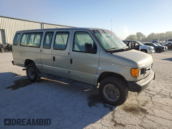 2006 Ford Econoline Passenger XL with VIN 1FBSS31L66DA90712, listed as a Copart auction lot 74567994 with 274,820 mi miles and Clean Title. Bid and sale history available at DreamBid. Image 4.