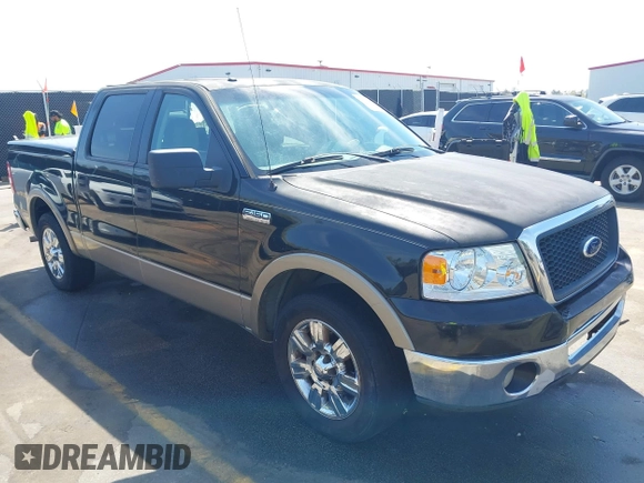 2006 Ford F-150 XLT with VIN 1FTPW12546FA32533, listed as a IAAI auction lot 41905195 with 186,480 mi miles and . Bid and sale history available at DreamBid. Image 1.