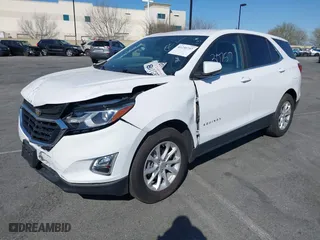 2021 Chevrolet Equinox LT with VIN 3GNAXKEV7ML349799, listed as a IAAI auction lot 41230757 with 13,389 mi miles. Bid and sale history available at carsss.com. Image 2.