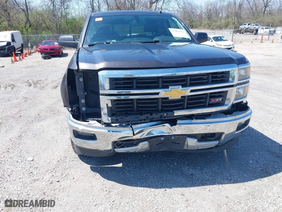 2015 Chevrolet Silverado 1500 LT with VIN 3GCUKREC8FG510992, listed as a IAAI auction lot 41966354 with 176,347 mi miles. Bid and sale history available at carsss.com. Image 6.