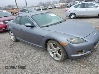 2004 Mazda RX-8 with VIN JM1FE17N940134921, listed as a IAAI auction lot 41406478 with 1 mi miles. Bid and sale history available at carsss.com. Image 1.