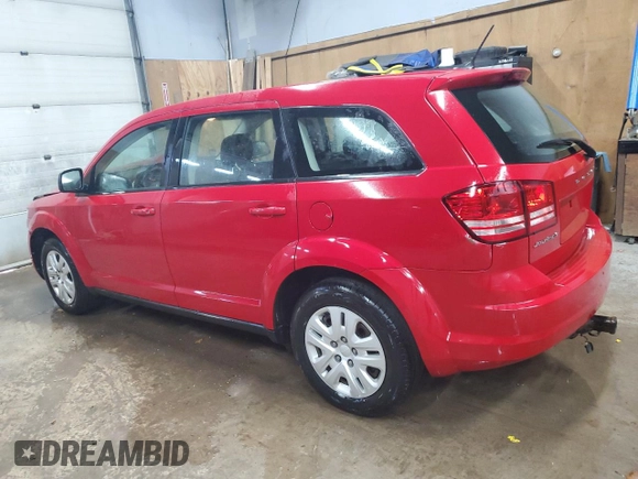 2013 Dodge Journey American Value with VIN 3C4PDCAB4DT729714, listed as a Copart auction lot 75707464 with 81,346 mi miles and Salvage Title. Bid and sale history available at DreamBid. Image 2.