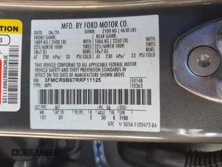 2024 Ford Bronco Sport Big Bend z VIN 3FMCR9B67RRF11125, wystawiony jako Copart lot #52200575 z przebiegiem 9 825 mil mil oraz Szkoda całkowita • Salvage title. Historia ofert i sprzedaży dostępna na DreamBid. Obrazek 13.