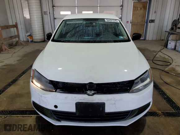 2014 Volkswagen Jetta Sedan S with VIN 3VW1K7AJXEM356942, listed as a Copart auction lot 50497245 with 108,212 mi miles and Salvage Title. Bid and sale history available at carsss.com. Image 5.