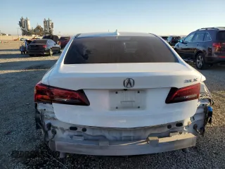 2017 Acura TLX w/Technology Pkg with VIN 19UUB1F58HA001182, listed as a Copart auction lot 47026505 with 137,169 mi miles and Salvage Title. Bid and sale history available at carsss.com. Image 6.