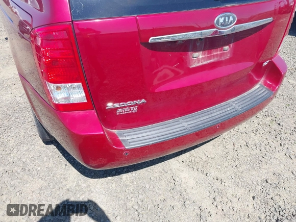 2012 Kia Sedona EX with VIN KNDMH4C70C6417629, listed as a IAAI auction lot 42039065 with 288,061 mi miles. Bid and sale history available at carsss.com. Image 6.