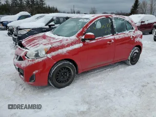 2017 Nissan Micra S with VIN 3N1CK3CP9HL236293, listed as a Copart auction lot 43354275 with 87,983 mi miles and Salvage Title. Bid and sale history available at DreamBid. Image 1.