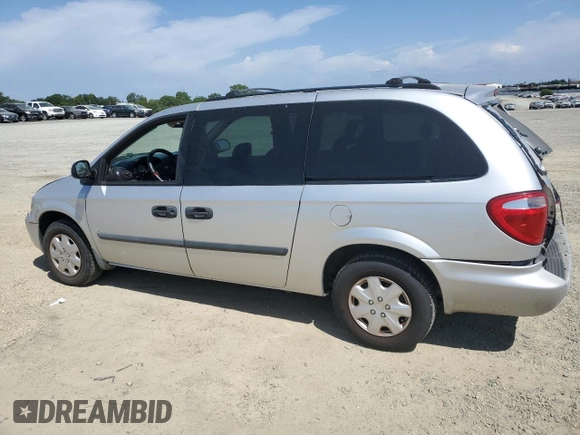 2007 Dodge Grand Caravan SE with VIN 1D4GP24R17B165507, listed as a Copart auction lot 52711705 with 200,729 mi miles and Salvage Title. Bid and sale history available at DreamBid. Image 2.