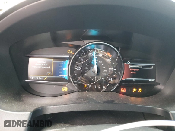 2017 Ford Explorer XLT with VIN 1FM5K7D84HGA61794, listed as a Copart auction lot 47232785 with 148,182 mi miles and Salvage Title. Bid and sale history available at DreamBid. Image 9.
