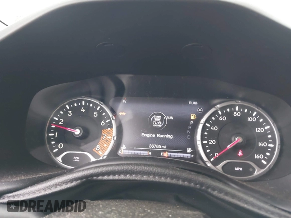 2020 Jeep Renegade Latitude with VIN ZACNJBBB0LPL10528, listed as a IAAI auction lot 41869827 with 36,765 mi miles and . Bid and sale history available at DreamBid. Image 7.