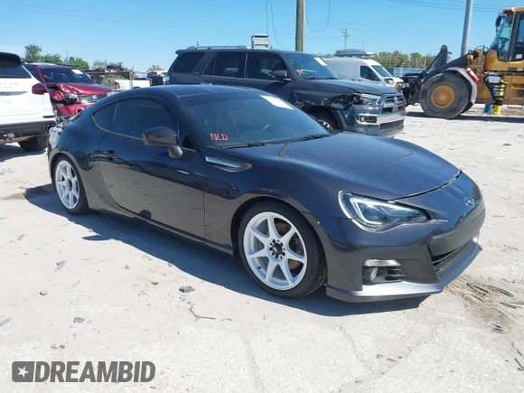 2013 Subaru BRZ Limited with VIN JF1ZCAC18D1602613, listed as a IAAI auction lot 41756384 with 136,519 mi miles. Bid and sale history available at carsss.com. Image 1.
