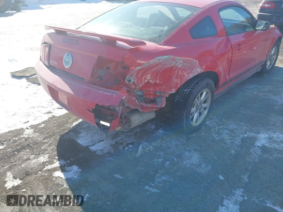 2006 Ford Mustang Standard with VIN 1ZVFT80N465261264, listed as a IAAI auction lot 41629083 with 85,945 mi miles. Bid and sale history available at carsss.com. Image 6.