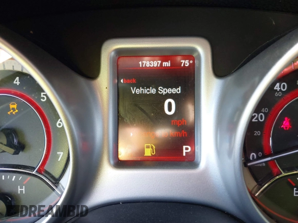 2014 Dodge Journey American Value Pkg with VIN 3C4PDCAB5ET230096, listed as a IAAI auction lot 41846510 with 178,397 mi miles. Bid and sale history available at carsss.com. Image 7.