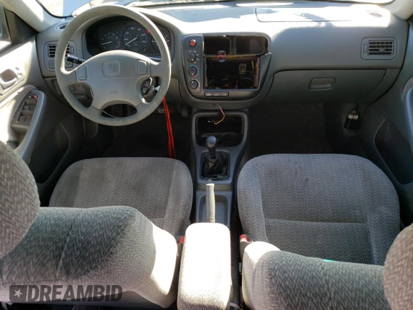 1999 Honda Civic LX with VIN 2HGEJ6571XH552867, listed as a Copart auction lot 81715654 with 234,544 mi miles and Salvage Title. Bid and sale history available at DreamBid. Image 8.