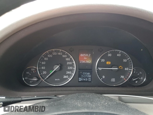 2006 Mercedes-Benz C 230 Sport with VIN WDBRF52J36F740543, listed as a Copart auction lot 81378044 with 236,262 mi miles and Salvage Title. Bid and sale history available at carsss.com. Image 9.