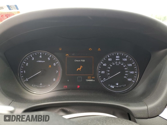 2016 Hyundai Genesis 3.8L with VIN KMHGN4JE2GU116140, listed as a Copart auction lot 59967204 with 134,966 mi miles and Salvage Title. Bid and sale history available at carsss.com. Image 9.