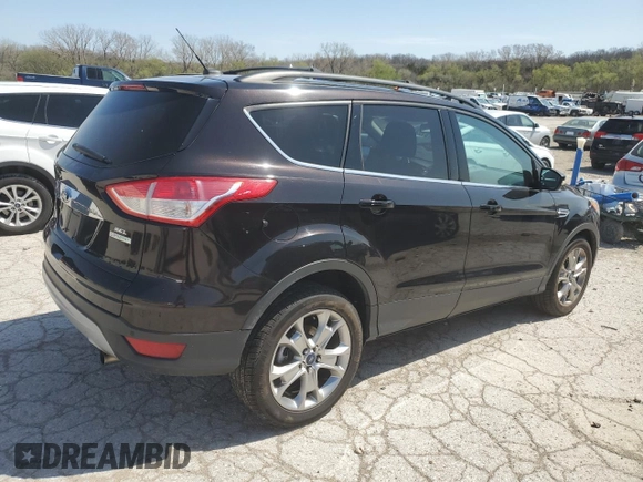 2013 Ford Escape SEL with VIN 1FMCU0HX6DUB15442, listed as a Copart auction lot 51245285 with 130,615 mi miles and Salvage Title. Bid and sale history available at carsss.com. Image 3.