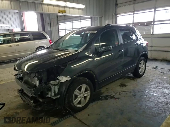 2021 Chevrolet Trax LT with VIN KL7CJPSBXMB352737, listed as a Copart auction lot 44924255 with 77,632 mi miles and Salvage Title. Bid and sale history available at carsss.com. Image 12.
