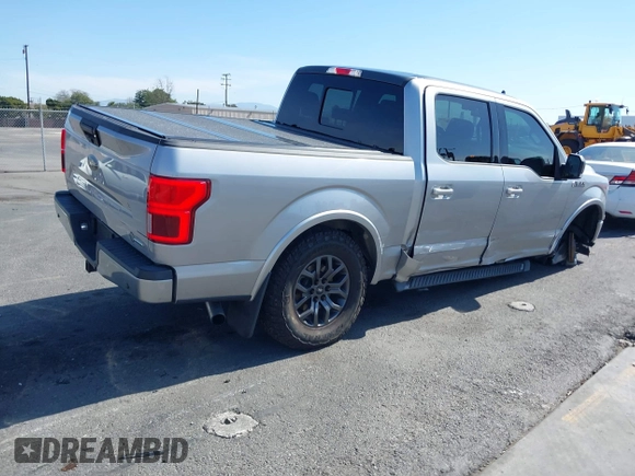 2020 Ford F-150 XL with VIN 1FTEW1E43LKE80078, listed as a IAAI auction lot 41603818 with 66,912 mi miles. Bid and sale history available at carsss.com. Image 4.