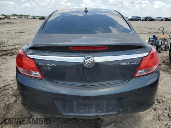 2012 Buick Regal with VIN 2G4GR5ER6C9193978, listed as a Copart auction lot 55847205 with 122,255 mi miles and Salvage title. Bid and sale history available at DreamBid. Image 6.