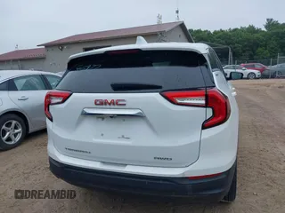 2023 GMC Terrain SLE with VIN 3GKALTEG4PL198456, listed as a IAAI auction lot 42522734 with 18,557 mi miles and . Bid and sale history available at DreamBid. Image 17.